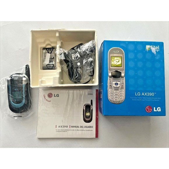 LG AX390 Alltel Cellular Phone with Charger, Battery, Manual‎ in Original Box - Picture 1 of 8